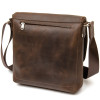 Кожаная мужская сумка GRANDE PELLE Crazy Horse (GP0432brown)